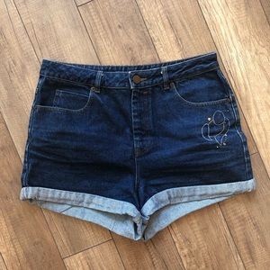 🌺 2/25$ ASOS Shorts ~ hand embroidered ~ US10